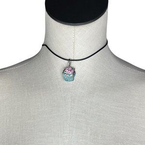 𝅺harvey Lewis Cupcake Chocker Necklace
